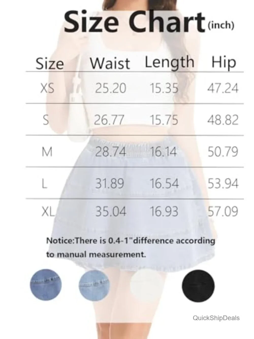 Stretchy High Waisted Tiered A-Line Flared Denim Mini Skirt with Pockets
